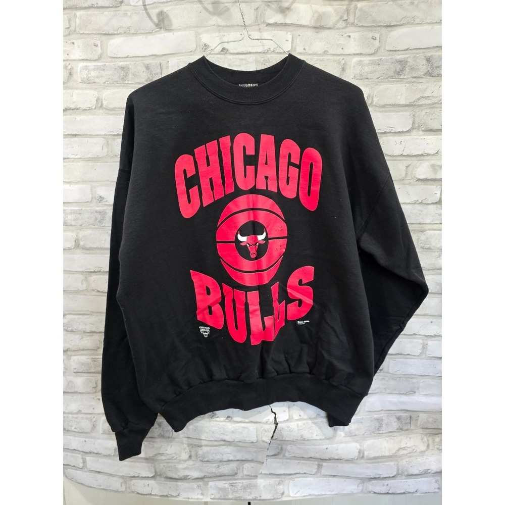 Vintage Chicago Bulls Sweatshirt Sweater XL NBA Champions Hanes Crewneck
